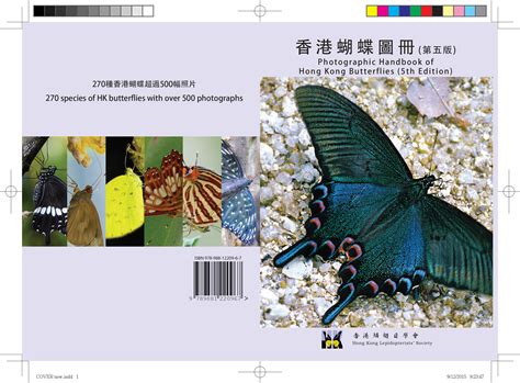 香港蝴蝶圖冊 端午曬羅盤